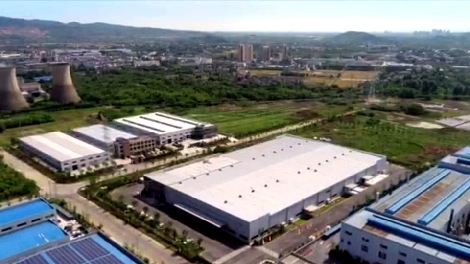 Aerial view of the Shanlian operating site